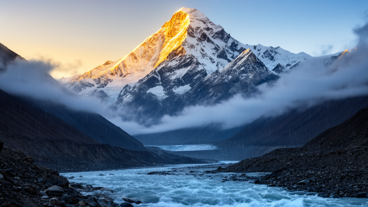 Himalayan Water Tower in Peril: 75 Years of Data Reveal Snow Turning to Rain