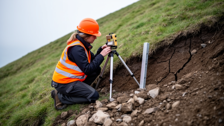 How Tiny Measurement Errors Can Distort Landslide Safety Predictions