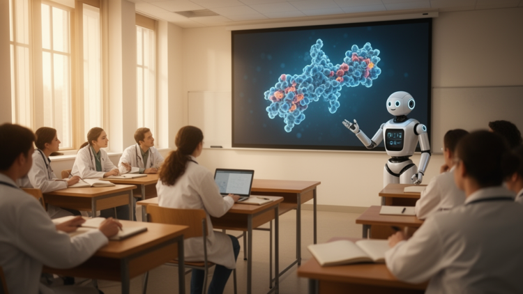 AI Tutor Meets Medical Classroom: Smarter Biochemistry Learning With Less Mental Strain