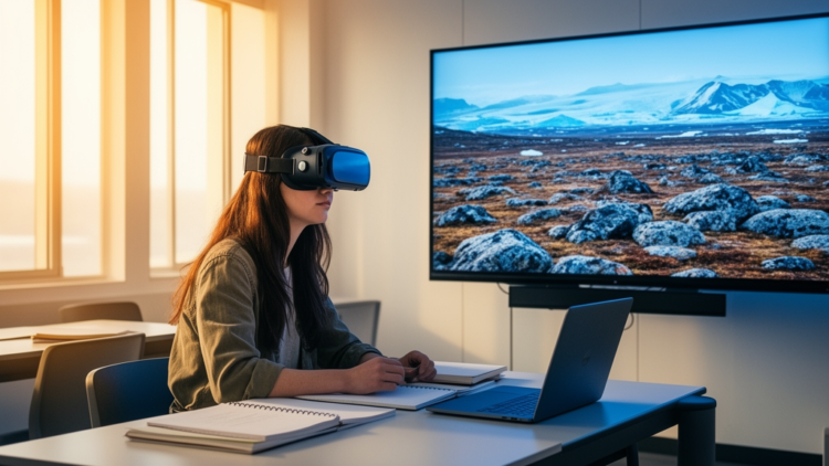 Virtual Field Trips Help Arctic Geology Students Learn Before They Ever Set Foot on the Tundra