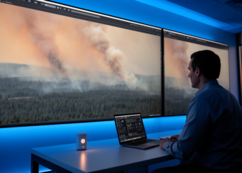 A Cheaper Way to Track Wildfire Smoke Uncertainty Could Transform Air Quality Forecasts