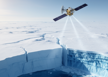 Satellite Radar Reveals Hidden Grain Structure of Antarctic Ice Shelves