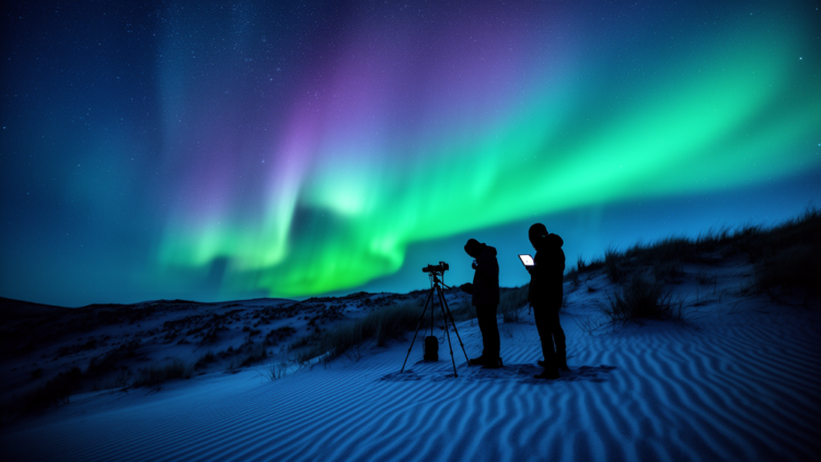 Citizen Scientists Reveal the Hidden Statistics of the Dune Aurora