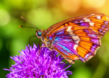 Genetic Switch That Gave Butterflies Extra Color Vision Revealed