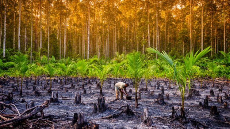 Swidden Farming Boosts Palm Numbers but Simplifies Forest Diversity in Guyana