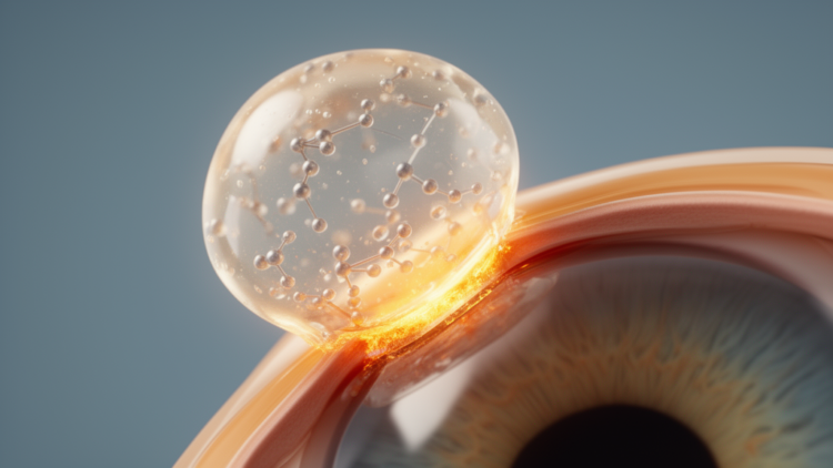 Smart Hydrogel Eye Drops Fight Dry Eye by Sensing Inflammation and Sticking to the Cornea