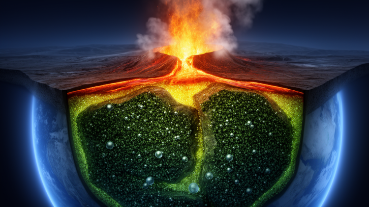 Volcanic Water Trap: Mantle Rocks Rewrite the Story of Earth’s Deep Water