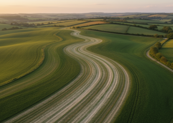 Ghost stripes from space reveal a forgotten 19th-century clay mine in an ancient river channel