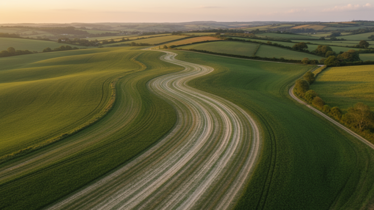 Ghost stripes from space reveal a forgotten 19th-century clay mine in an ancient river channel