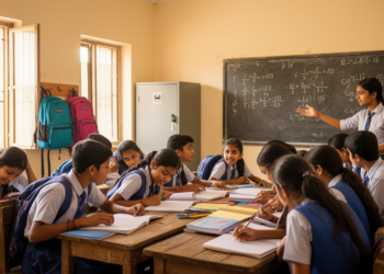 Massive classroom phone ban trial in India boosts learning for struggling students
