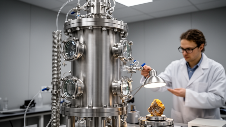Custom-Built Helium Machine Pushes Rock Dating to Attomole Sensitivity