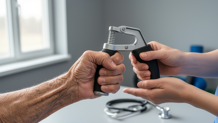 Weak Grip, Not Weak Lungs, Drives Metabolic Risk in Older Adults