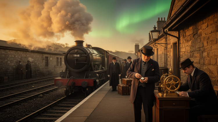 Historians Correct the Date of the First Space Weather Train Delay to 1848