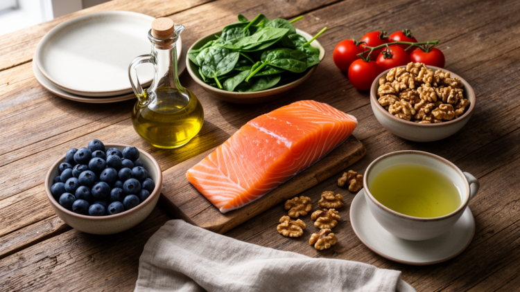 Anti-Inflammatory, Antioxidant-Rich Diets Linked to Longer Survival in Fatty Liver Disease