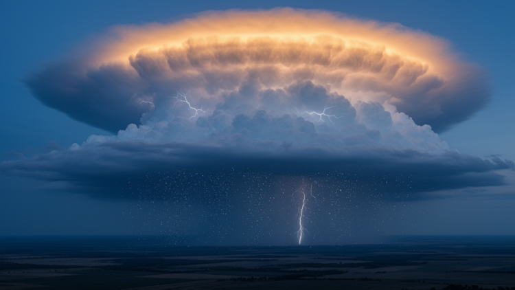 Thundercloud Particle Avalanches Follow a Hidden Air-Density Rule, Simulations Reveal