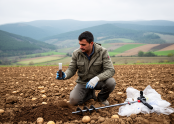 Toxic Traces in the Spud Belt: Arsenic and Lead Map the Soils of Italy’s Sila Massif