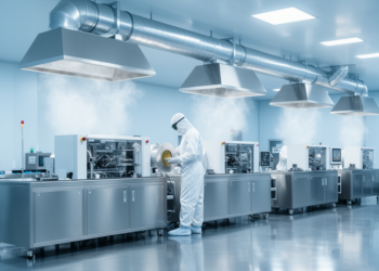 Inside the Chip Labs: New Ventilation Design Cuts Worker Exposure to Cutting Dust and Fumes