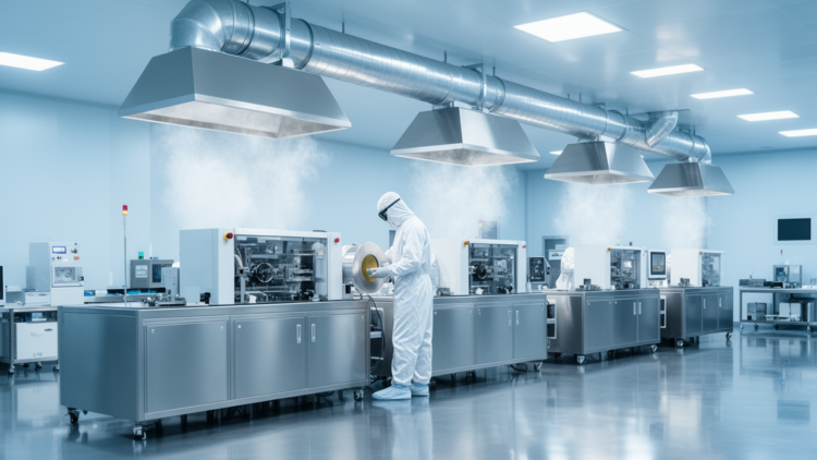Inside the Chip Labs: New Ventilation Design Cuts Worker Exposure to Cutting Dust and Fumes