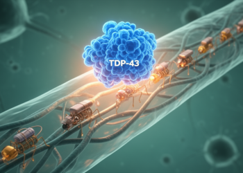 TDP-43 Rides Multiple Molecular Motors Along Human Axons, Study Reveals