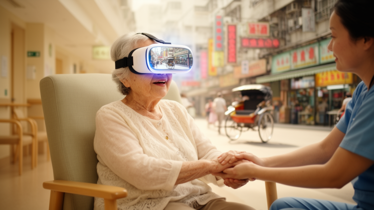Virtual Time Travel Through Old Hong Kong Boosts Memory and Well-Being in Older Adults