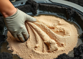 Mixing Sand Into Oily Soil Supercharges Plant-Microbe Cleanup of Petroleum Pollution