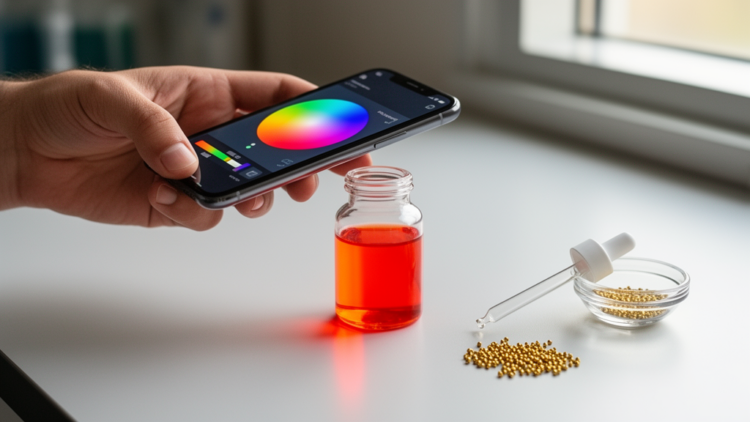 Gold Nanoparticles Turn a Smartphone Into a Pesticide Detector