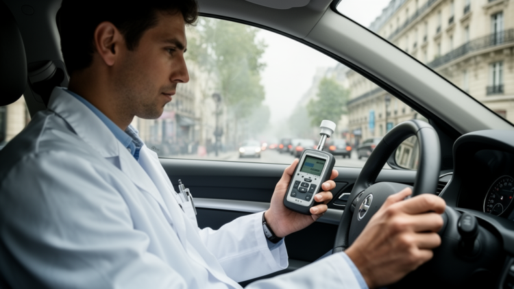 Scientists Test Car Cabin Filters on Real Paris Roads, Not Just in Labs