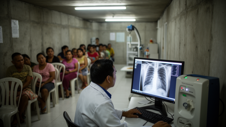 AI-Powered X-Ray Screening Proves Feasible for TB Detection in Manila’s Densest Districts
