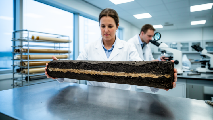 Sunken Ice Age World Found Beneath North Sea Wind Farm Cores