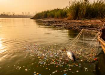 The Plastic Nile: Toxic Cargo of Microplastics Threatens River Life and Human Health