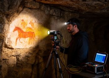 Hidden Paintings Revealed: Hyperspectral Camera Unlocks Secrets of Altai Cave Art Spanning 4,000 Years