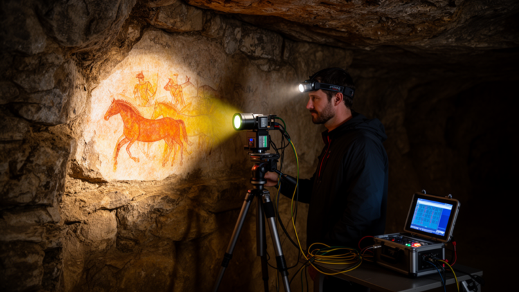 Hidden Paintings Revealed: Hyperspectral Camera Unlocks Secrets of Altai Cave Art Spanning 4,000 Years