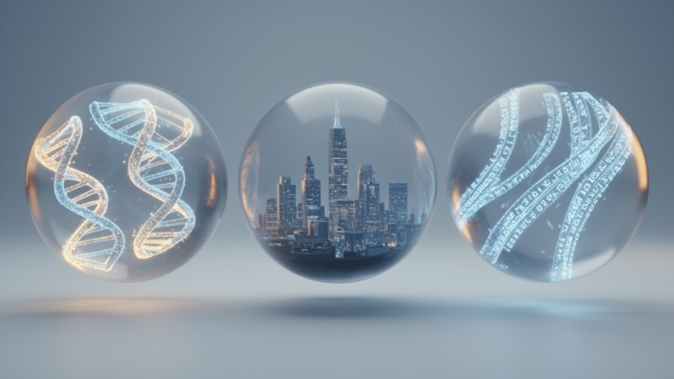 Null Models May Explain the Laws of Genomes, Cities, and Language