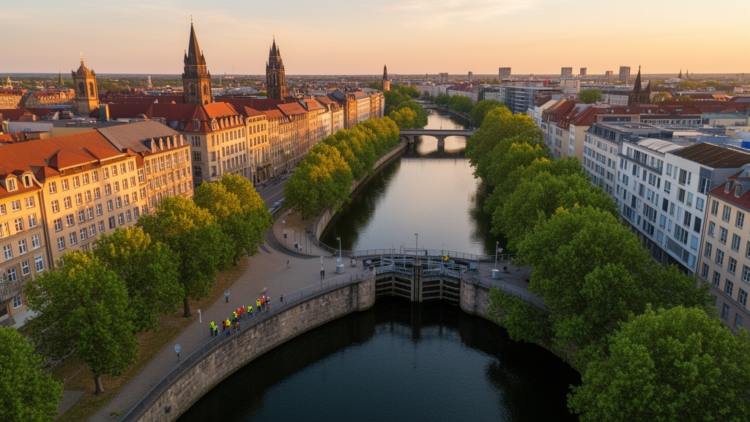 How Four Centuries of Human Engineering Tamed Leipzig’s Wild Rivers