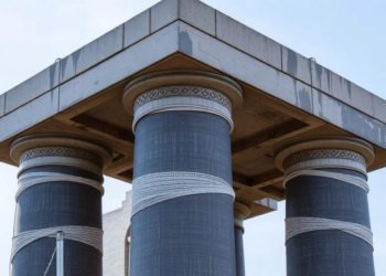 Basalt Fiber Wraps Give Aging Concrete Columns a Seismic Second Life