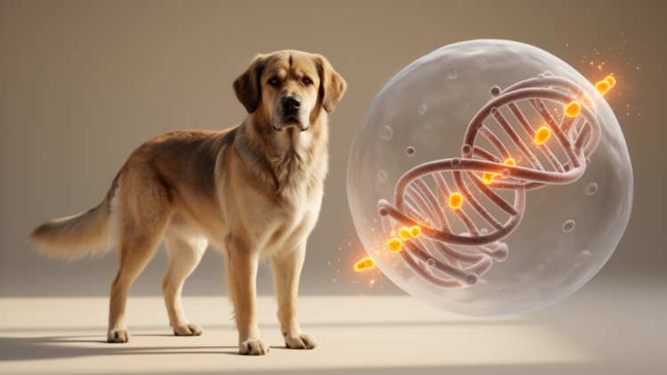 Jumping genes may explain why big dogs age faster and die younger