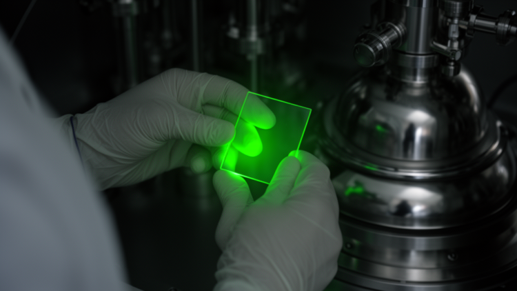 Vacuum-Deposited Green Perovskite LEDs Hit Record Color Purity With Simple Additive Trick