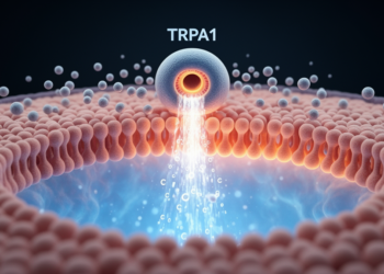 Lipid Nanoparticles Trigger Pain Receptor TRPA1 and Reshape Calcium Signaling in Cells