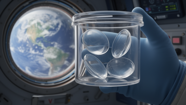 Intraocular Lenses Endure Six Months in Space for Future Cataract Surgery