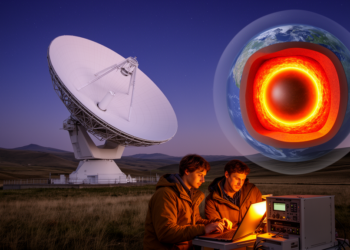 Earth’s Core Is Coupled More Strongly Than We Thought, 45 Years of Radio Telescope Data Reveal