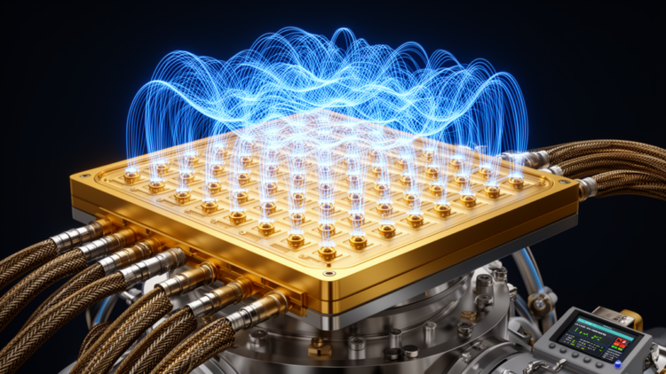 Taming Quantum Chaos: Feedback Circuits Bring Order on a 100-Qubit Processor