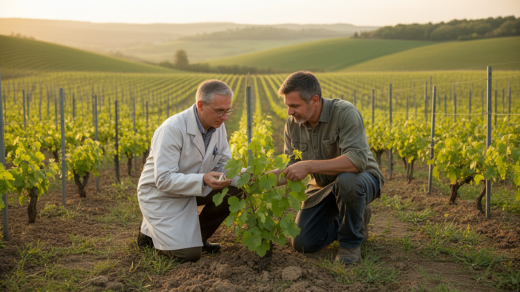 Farmers and Scientists Model the Best Way to Plant Disease-Resistant Grapevines