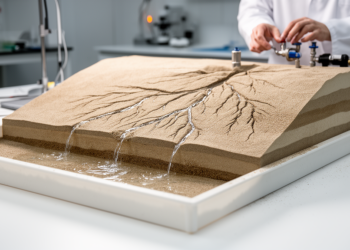 Groundwater Grows Rivers: Lab Networks Reveal How Seepage Carves Drainage Basins