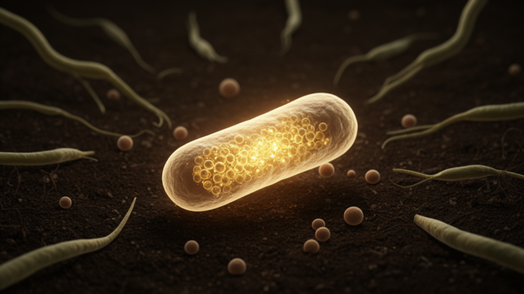 One Master Switch: How a Soil Bacterium Coordinates Warfare and Microbiome Reshaping