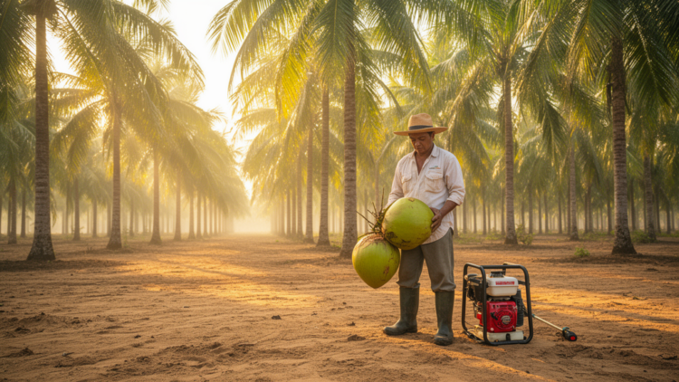 Model Maps Safe Waiting Times for Fungicide in Brazil’s Green Coconuts