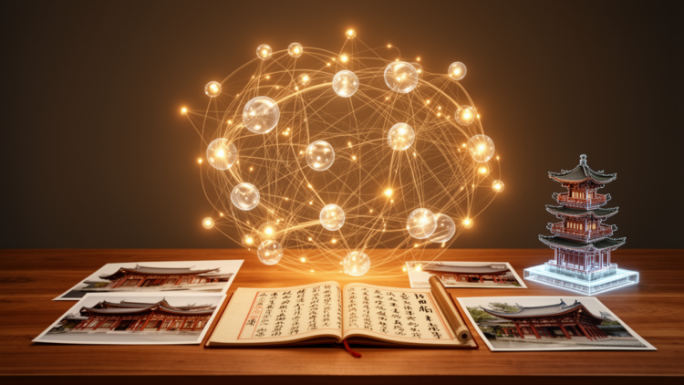 AI Knowledge Graph Links Ancient Chinese Building Texts, Photos and 3D Models