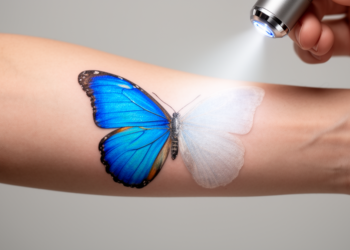 Light-Switch Tattoo Inks Turn Colorful Designs On and Off at Will