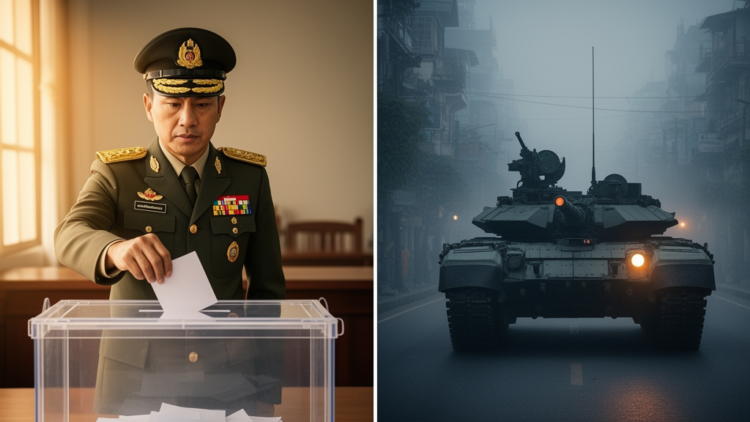 Why Thailand’s Generals Chose Ballots While Myanmar’s Chose Tanks: A New Theory of Military Adaptation