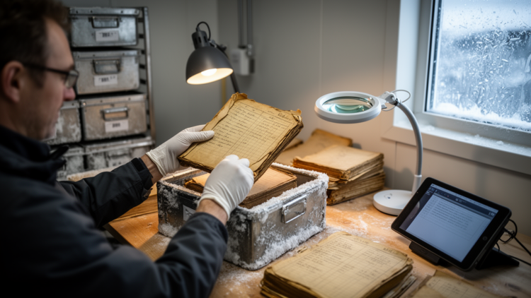 Century-Old Arctic Tide Gauge Records Rescued from Svalbard’s Frozen Archives