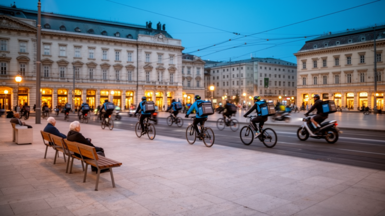 How a Budapest Square Lost Its Pause: Renewal, Delivery Apps and the Thinning of Public Life